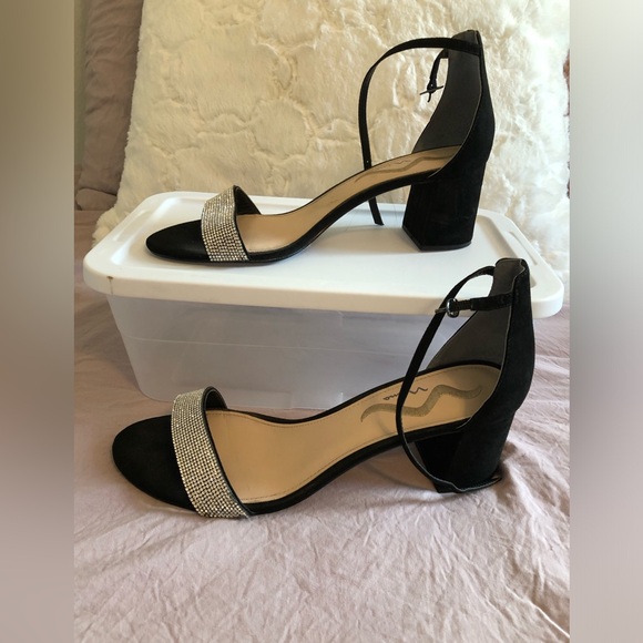 Nina short heel with bling size 11M - Picture 2 of 6